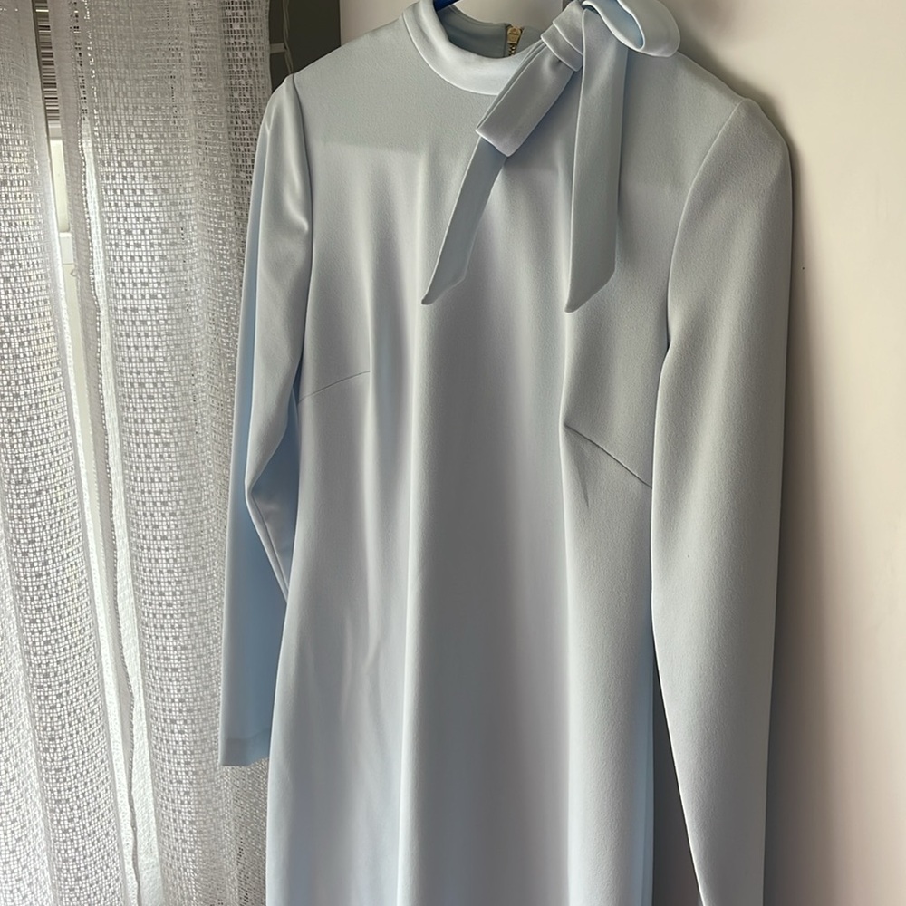 Calvin Klein light blue formal dress